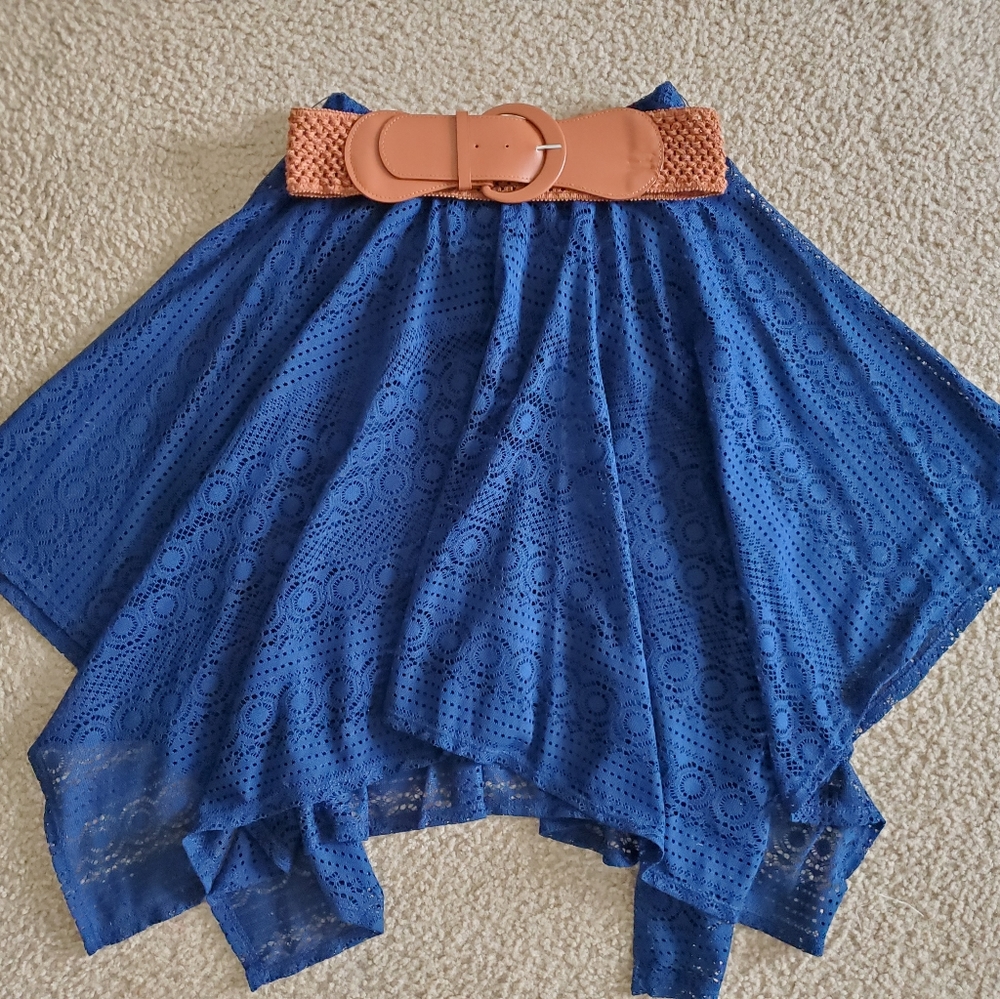 3 midi and mini length skirts in a size M!!